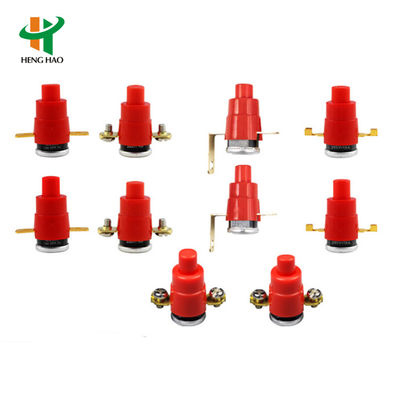 Биметаллический термостат KSD301 с пластиковым или керамическим корпусом и алюминиевой крышкой или медной головкой для бытовых электроприборов