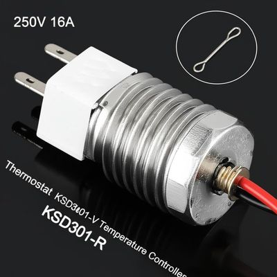 250 В 16 А Термостат KSD301 KSD301-V Регулятор температуры KSD301-R Регулятор температуры