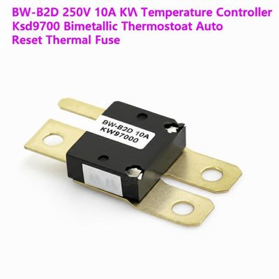 BW-B2D 250V 10A KW9700 Регулятор температуры Ksd9700 Биметаллический термостат Автоматическое перезагрузка теплового предохранителя