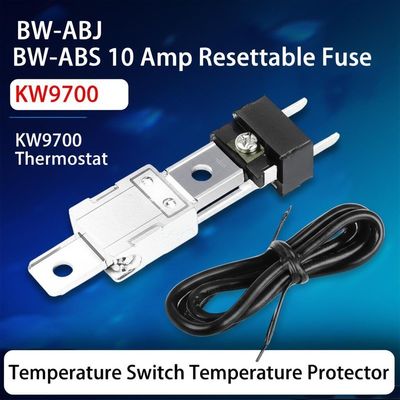 BW-ABJ BW-ABS 10 ампер перезагружаемый предохранитель KW9700 Термостатный температурный переключатель