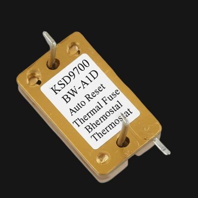 KSD9700 BW-A1D Автоматическое перезагрузка теплового предохранителя Биметаллический термостат Малый тепловой защитник